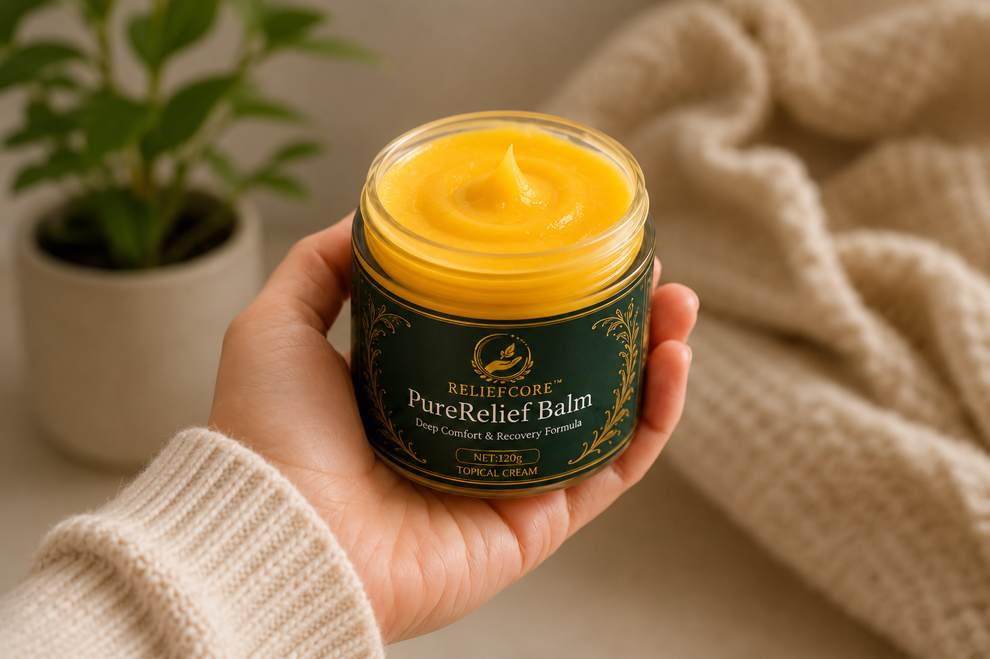 PureRelief Balm — Deep Comfort & Recovery Formula