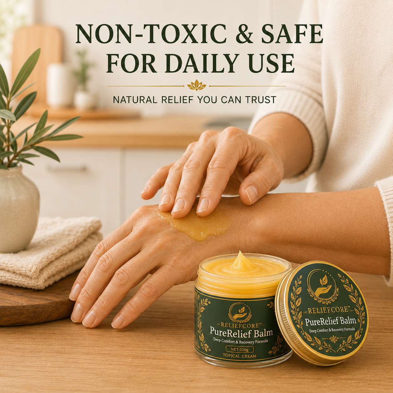 PureRelief Balm — Deep Comfort & Recovery Formula