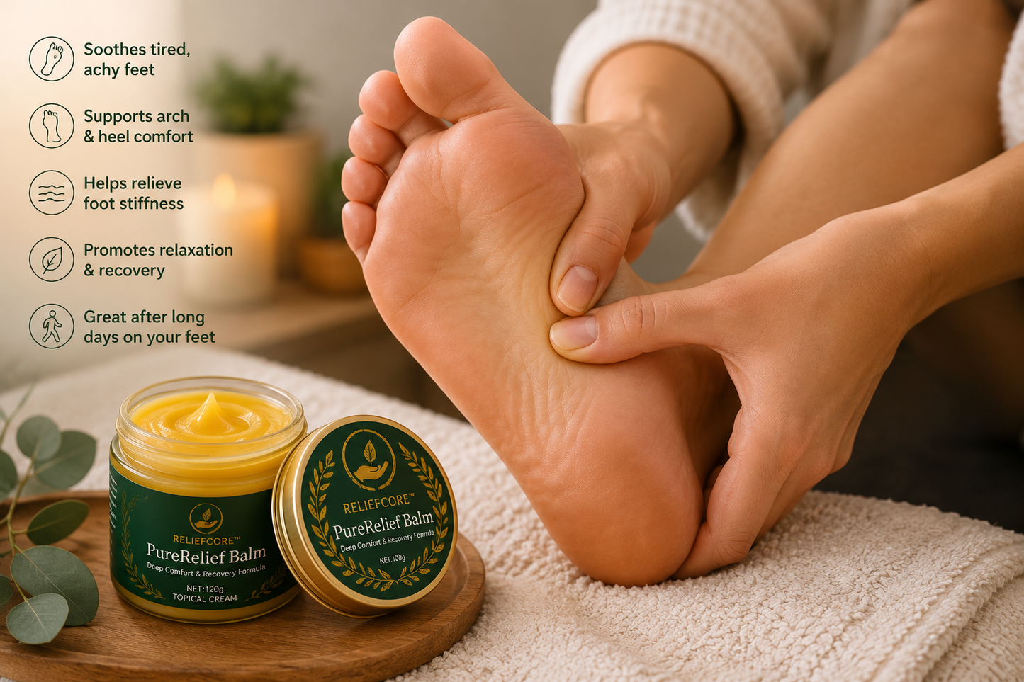 PureRelief Balm — Deep Comfort & Recovery Formula