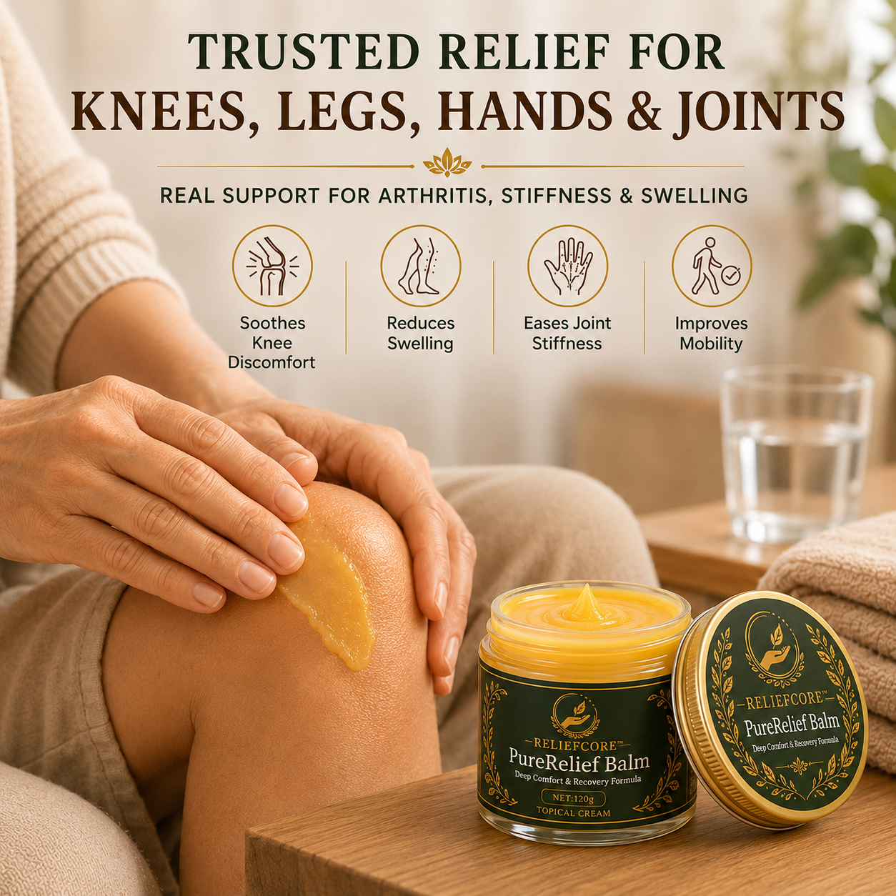 PureRelief Balm — Deep Comfort & Recovery Formula